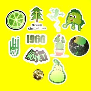 3//$20 Brand New 10x Waterproof Funny stickers